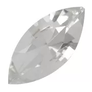 Cabochon navette Aurora A4200 10x5 mm - Crystal x1