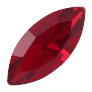 Cabochon navette Aurora A4200 10x5 mm - Ruby x1