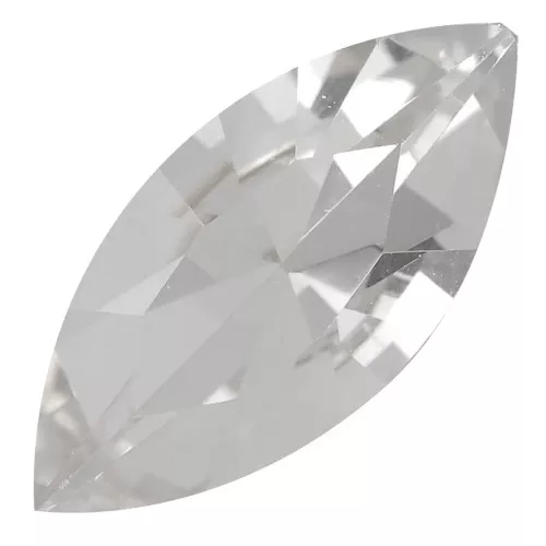 Cabochon navette Aurora A4200 15x7 mm - Crystal x1