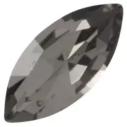 Cabochon navette Aurora A4200 15x7 mm - Black Diamond x1