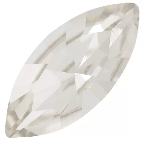 Cabochon navette Aurora A4200 15x7 mm - Crystal Silver Shade x1