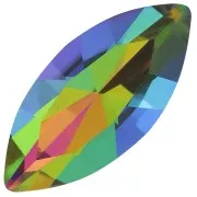 Cabochon navette Aurora A4200 15x7 mm - Crystal Vitrail Medium x1