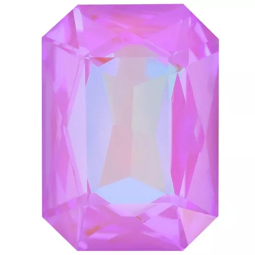 Cabochon octogone Aurora A4627 18x13 mm - Crystal Lilac Delite x1