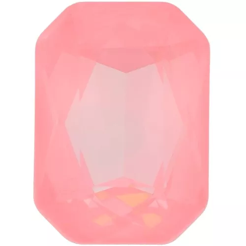 Cabochon octogone Aurora A4627 18x13 mm - Crystal Powder Rose Delite x1