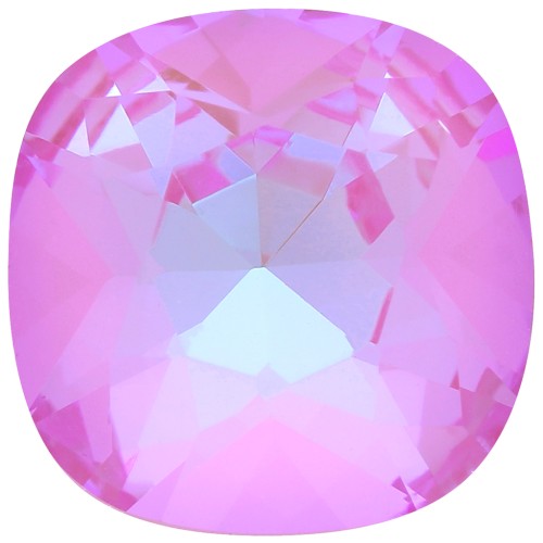 Cabochon carré Aurora A4470 12 mm - Crystal Lilac Delite x1