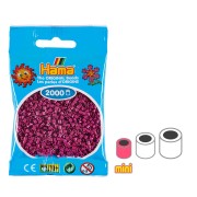 Perles à repasser Hama MINI 2.5 mm - Prune (n°82) x2000