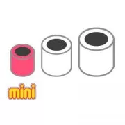 Perles à repasser Hama MINI 2.5 mm - Prune (n°82) x2000