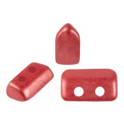 Perles en verre Piros® par Puca® 2x5 mm - Pastel Dark Coral x10g|raw }}