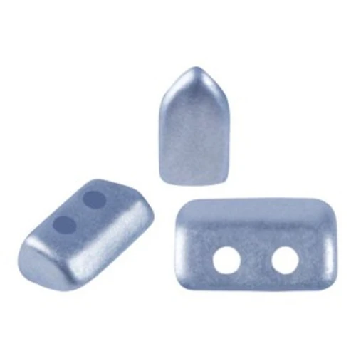 Perles en verre Piros® par Puca® 2x5 mm - Pastel Light Sapphire x10g