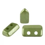 Perles en verre Piros® par Puca® 2x5 mm - Pastel Olivine x10g