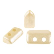 Perles en verre Piros® par Puca® 2x5 mm - Pastel Cream x10g