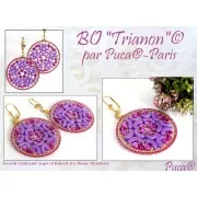 Kalos® par Puca® 4x3 mm - Jet AB x10g