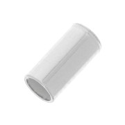 Embouts de finition 5x2.5 mm pour cordon 2 mm - Argent 925 x4