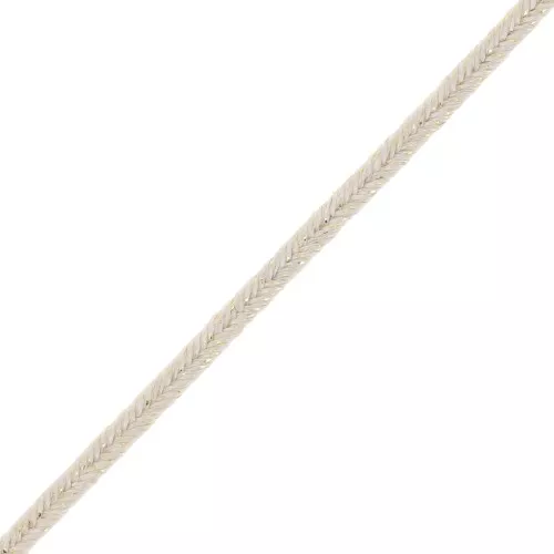 Soutache metallic fabrication italienne 2 mm - Beige - Doré x1m