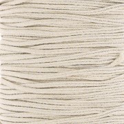 Soutache metallic fabrication italienne 2 mm - Beige - Doré x1m