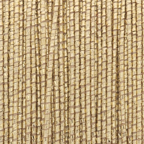 Bobine de fil Luce fabrication italienne 0.6 mm - Doré x50m