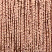 Bobine de fil Luce fabrication italienne 0.6 mm - Doré rose x50m