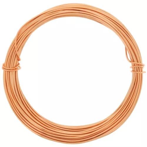 Fil en aluminium anodisé 1 mm - Cuivré x10m