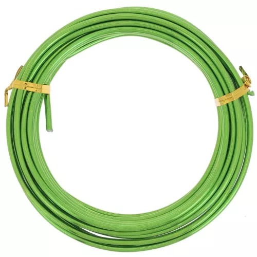 Fil en aluminium anodisé 3 mm - Vert x5m