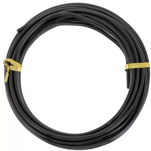 Fil en aluminium anodisé 3 mm - Noir x5m