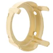 Serti griffe pour cabochon PureCrystal 4122 Oval Rivoli 14x10,5 mm - Doré x1