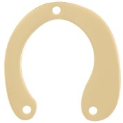 Intercalaire chandelier forme U design 22x21 mm - Acier inoxydable 316L Doré x1|raw }}