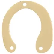 Intercalaire chandelier forme U design 22x21 mm - Acier inoxydable 316L Doré x1