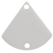 Intercalaire triangle 12x12.5 mm - Acier inoxydable 316L x1