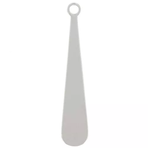 Breloque goutte 20x4 mm - Acier inoxydable 316L x1