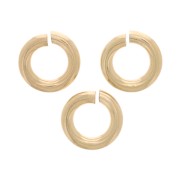 Anneaux ouverts 3.5x0.76 mm - Gold filled (or laminé)  x10|raw }}