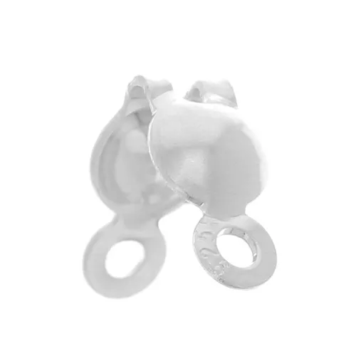 Cache noeuds 3.5 mm avec anneaux fermés - Argent 925 x10