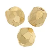 Facettes 3 mm - 24k Gold plated x1200