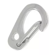 Fermoirs mousquetons de sécurité 11 mm - Acier inoxydable 316L x10