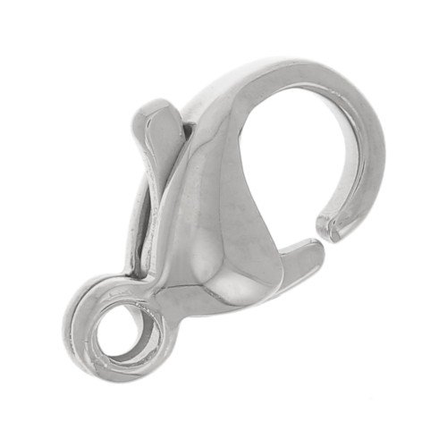 Fermoir mousqueton 9 mm - Acier inoxydable 304L x1