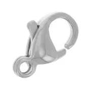 Fermoirs mousquetons 9 mm - Acier inoxydable 304L x100