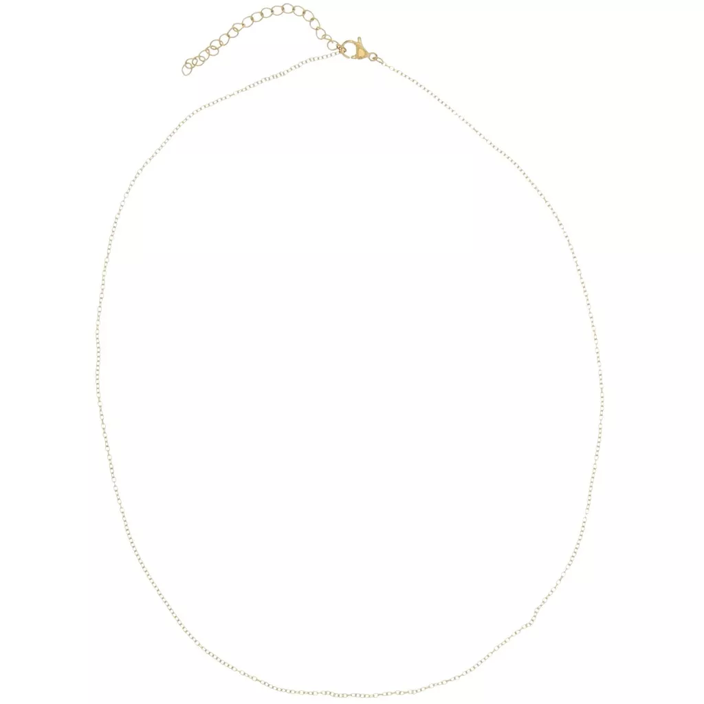 Chaîne Acier Inoxydable Dorée - 1 Mètre, Mailles Forçat 2,5x2 Mm, Pour Créations Bijoux
