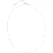 Tour de cou maille Forçat 1.2 mm - Acier inoxydable 316L Doré x47cm