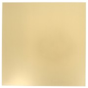 Plaque de laiton 200x200 mm - épaisseur 0.6 mm - Laiton x1