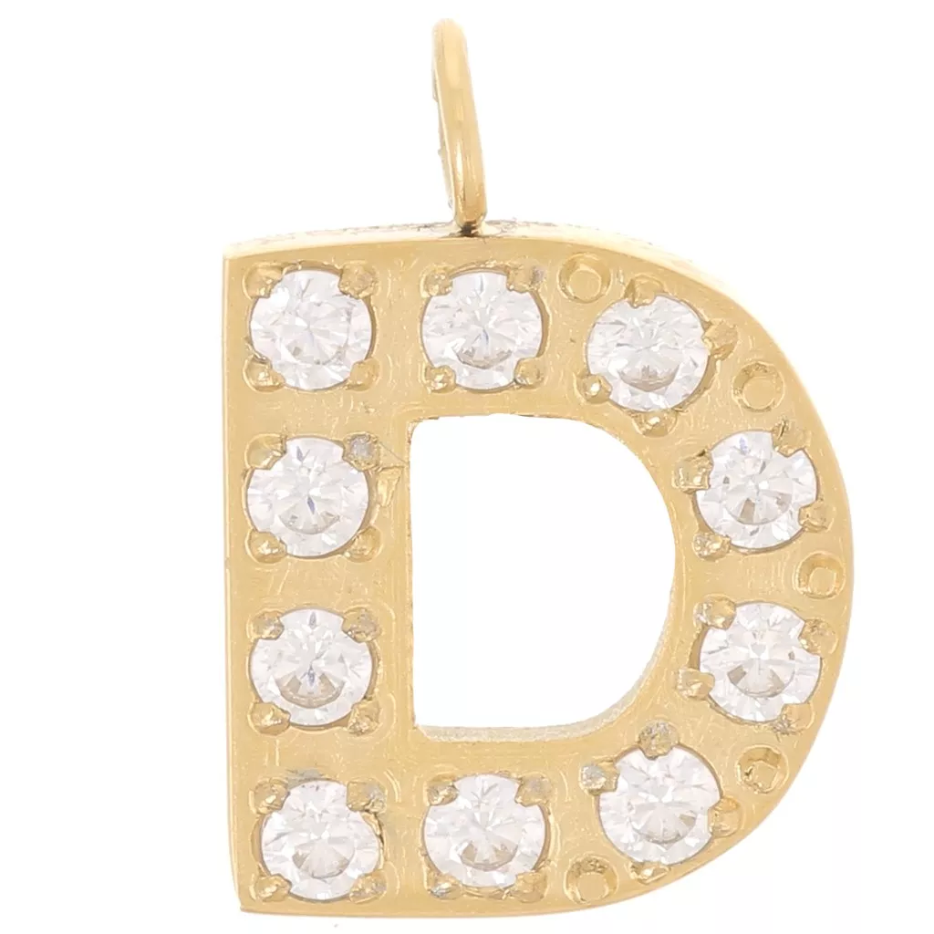 104 Pièces Lettre Alphabet Alphabétiques Pendentif Breloque