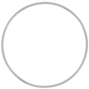 Bracelet jonc fin lisse 65 mm - Acier inoxydable 304L x1|raw }}