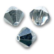 Toupies en cristal PureCrystal 5328 4 mm Crystal Comet Argent Light x50