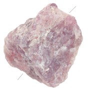 Perle brute irrégulière 20 - 30 mm en pierre gemme - Strawberry Quartz x1|raw }}