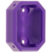 Serti octogone en plastique pour cabochon 4627 18x13 mm - Violet x1|raw }}