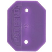 Serti octogone en plastique pour cabochon 4627 18x13 mm - Violet x1