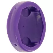 Serti ovale en plastique pour cabochon 4120 18x13 mm - Violet x1