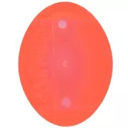 Serti ovale en plastique pour cabochon 4120 18x13 mm - Hyacinth transparent x1