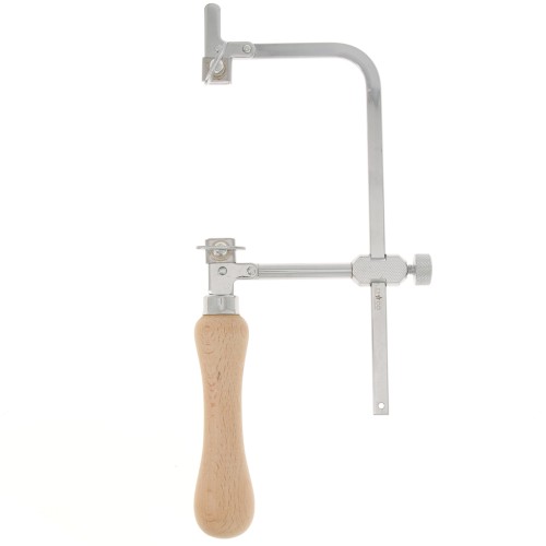 Bocfil bijoutier ajustable en acier - profondeur 7.5 cm - avec manche en bois x1