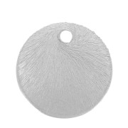 Sequins ronds effet brossé 6 mm - Argenté x5g environ 30 pièces|raw }}