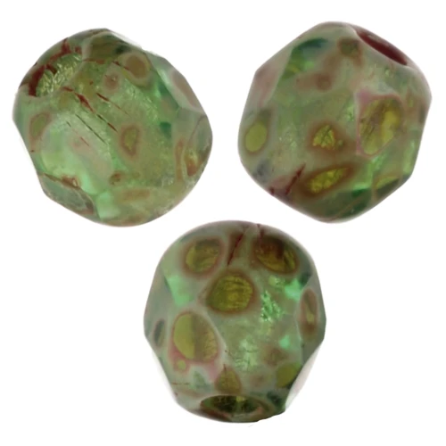 Facettes 3 mm - Green Dark Travertin x50