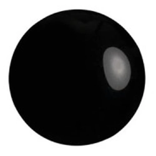 Cabochons ronds en verre par Puca® 8 mm - Jet x10